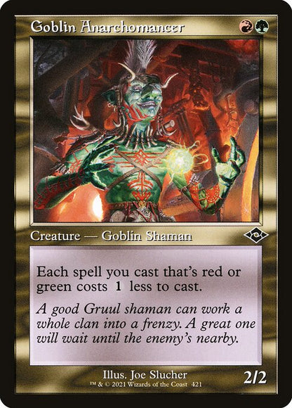 Goblin Anarchomancer (Retro Frame) (Foil) - Modern Horizons 2