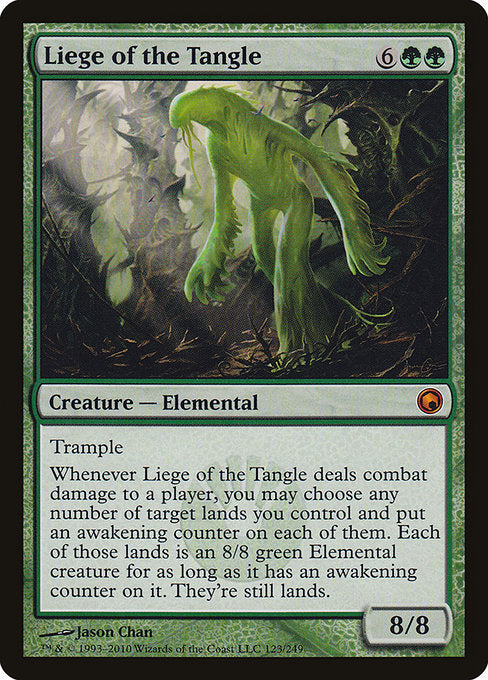 Liege of the Tangle (Foil) - Scars of Mirrodin