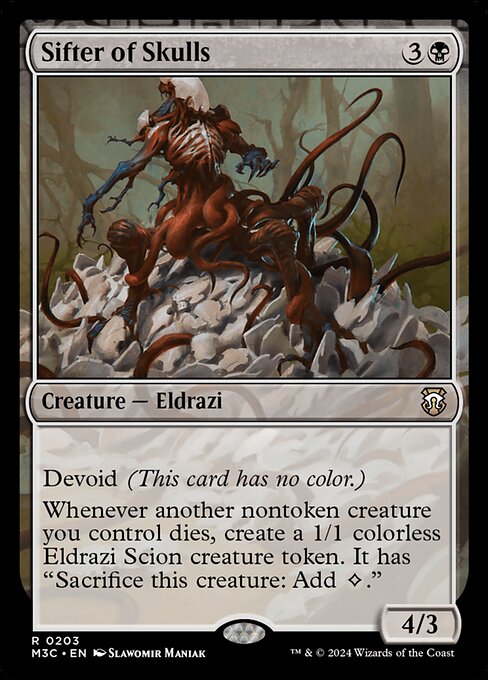 Sifter of Skulls - Commander: Modern Horizons 3