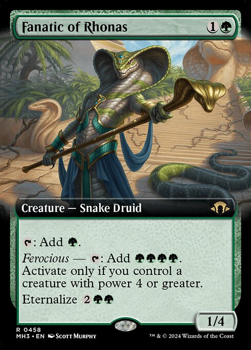 Fanatic of Rhonas (Extended Art) - Modern Horizons 3