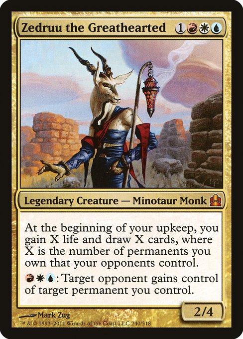 Zedruu the Greathearted - Commander