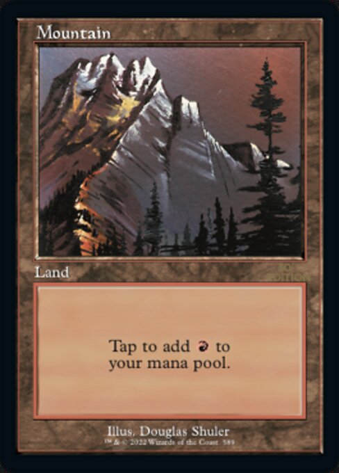Mountain (589) (Retro Frame) - 30th Anniversary Edition