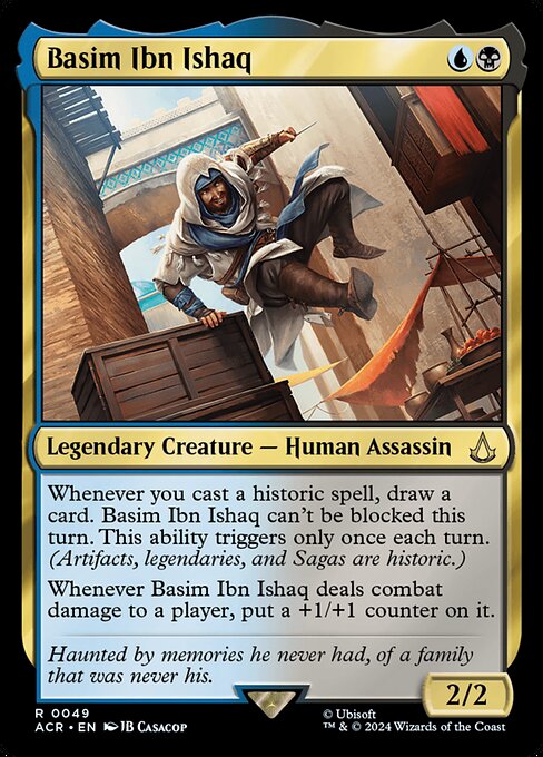 Basim Ibn Ishaq - Universes Beyond: Assassin's Creed