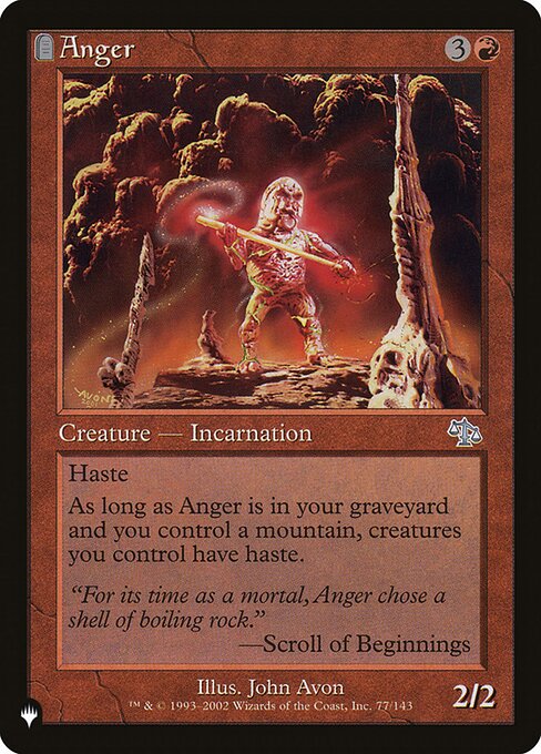 Anger (JUD) - The List Reprints