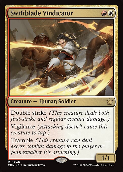 Swiftblade Vindicator - Foundations
