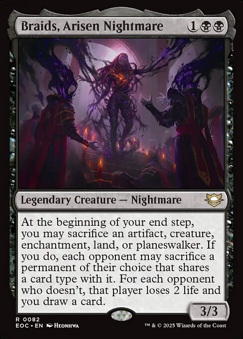 Braids, Arisen Nightmare - Commander: Edge of Eternities