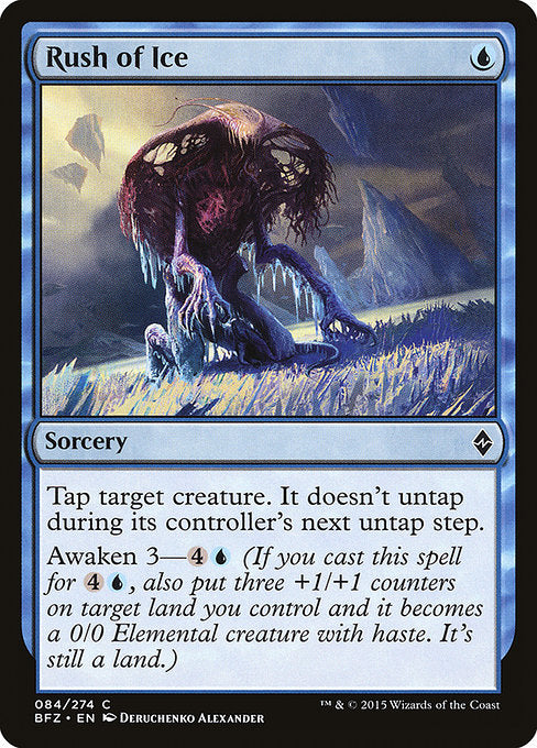 Rush of Ice - Battle for Zendikar