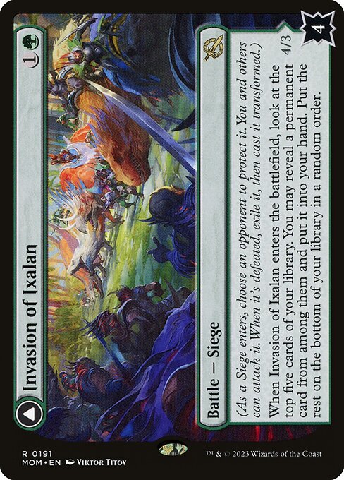 Invasion of Ixalan - March of the Machine