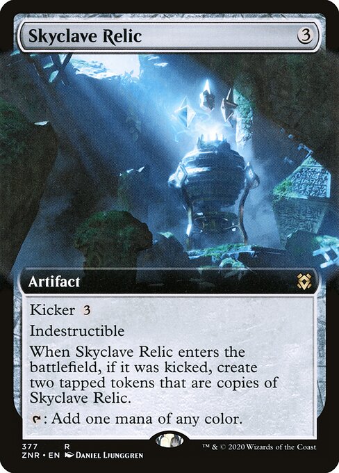 Skyclave Relic (Extended Art) (Foil) - Zendikar Rising