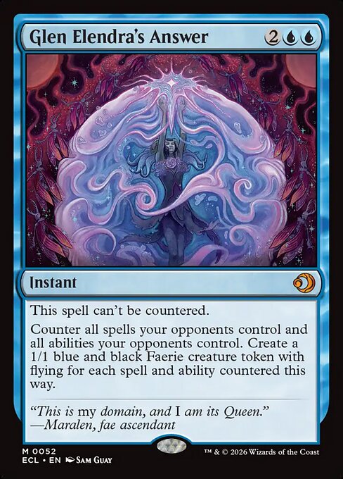 Glen Elendra's Answer - Lorwyn Eclipsed