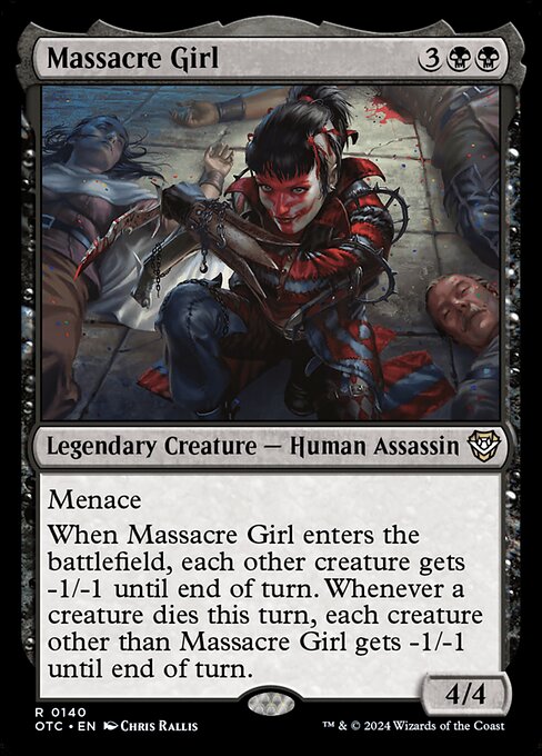 Massacre Girl - Commander: Outlaws of Thunder Junction