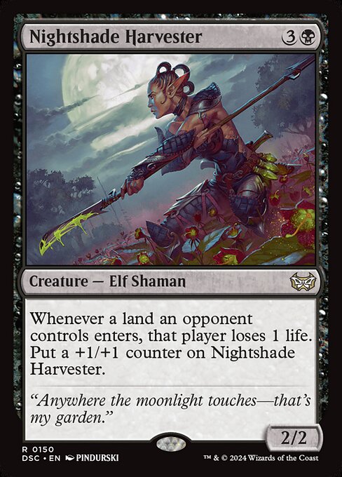 Nightshade Harvester - Commander: Duskmourn: House of Horror