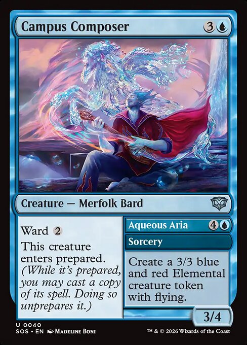 Campus Composer (Foil) - Secrets of Strixhaven