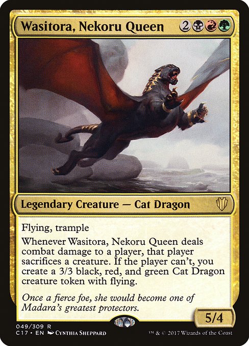 Wasitora, Nekoru Queen - Commander 2017