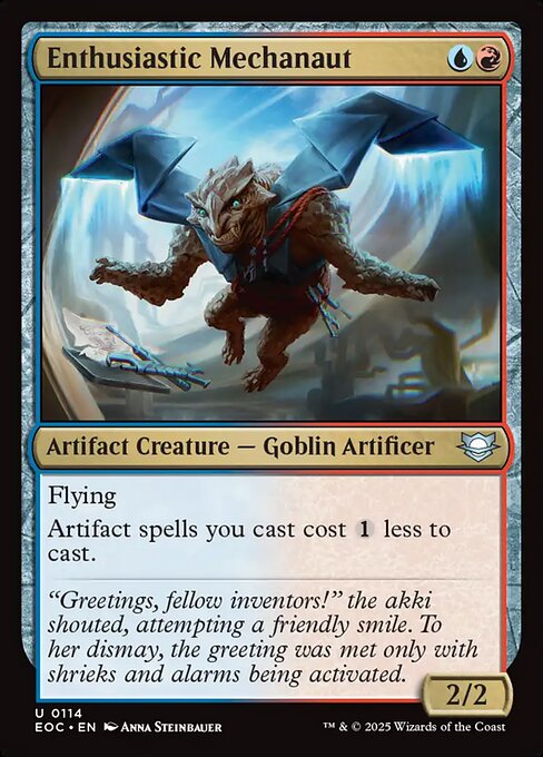 Enthusiastic Mechanaut - Commander: Edge of Eternities
