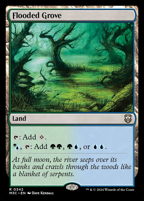 Flooded Grove - Commander: Modern Horizons 3