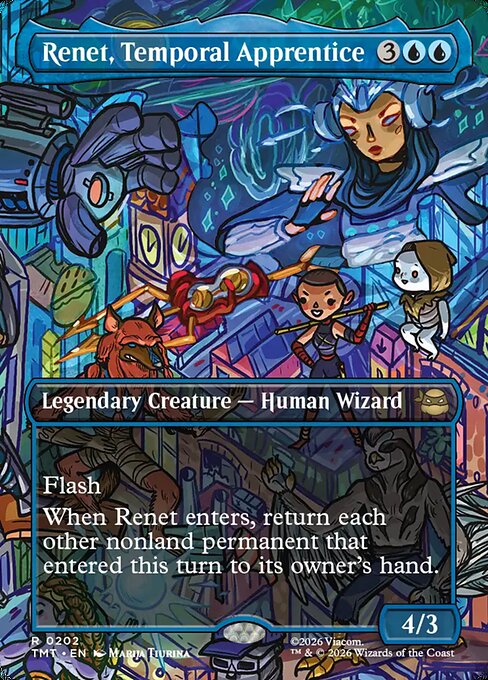 Renet, Temporal Apprentice (Borderless) - Teenage Mutant Ninja Turtles