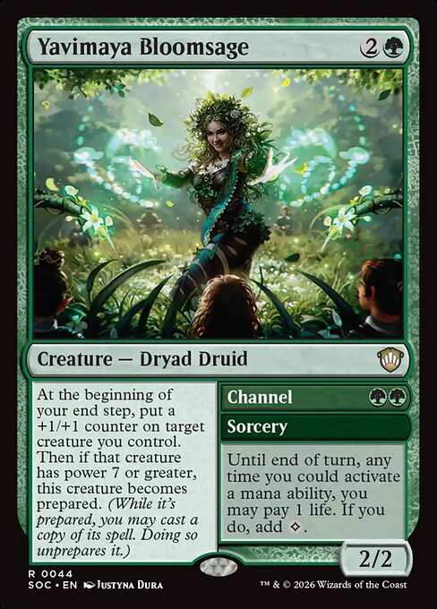 Yavimaya Bloomsage - Commander: Secrets of Strixhaven