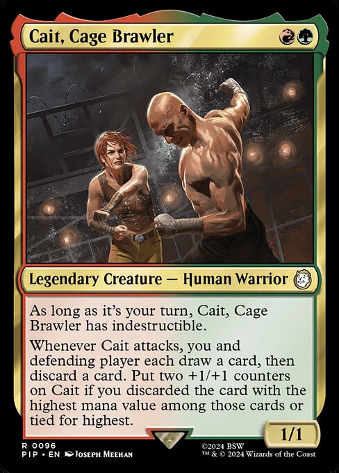 Cait, Cage Brawler - Universes Beyond: Fallout