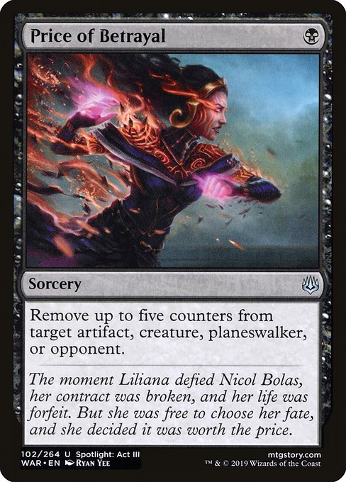 Price of Betrayal (Foil) - War of the Spark