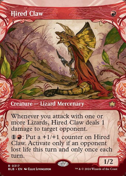 Hired Claw (Foil) - Bloomburrow