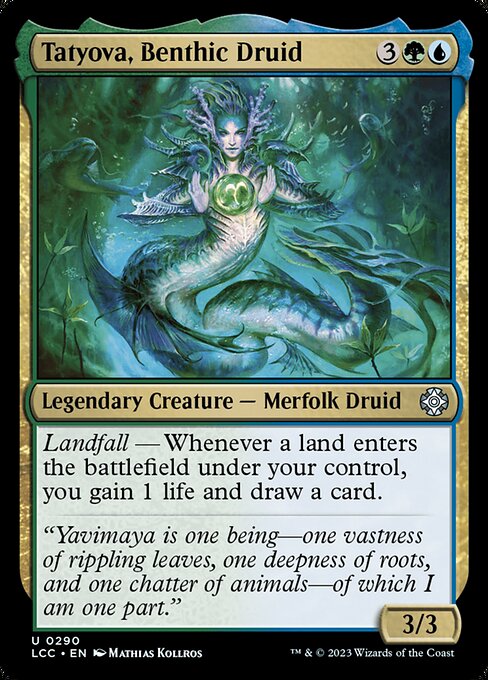 Tatyova, Benthic Druid - Commander: The Lost Caverns of Ixalan
