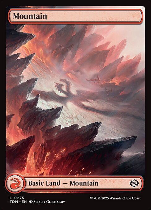 Mountain (0275) - Tarkir: Dragonstorm