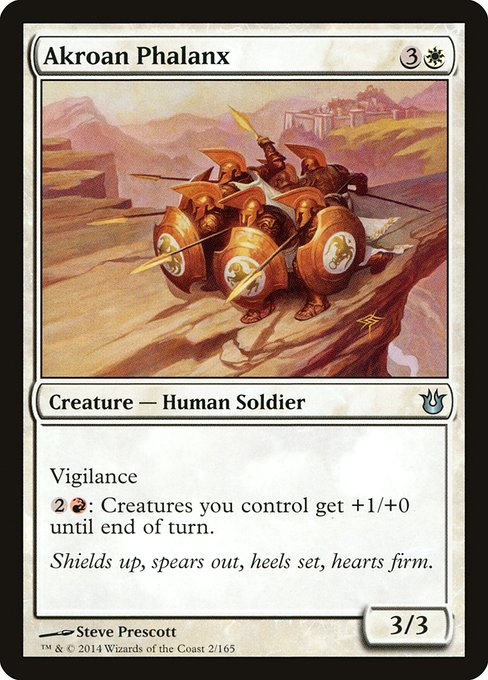 Akroan Phalanx - Born of the Gods
