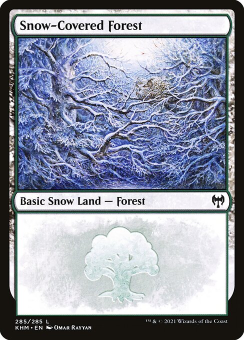 Snow-Covered Forest (285) - Kaldheim