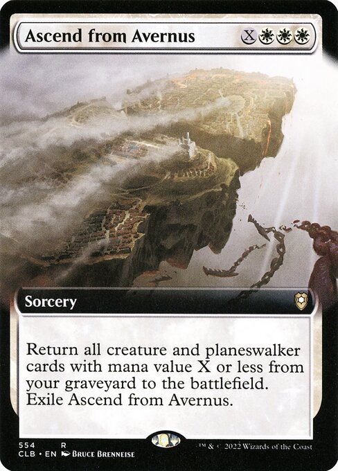 Ascend from Avernus (Extended Art) - Commander Legends: Battle for Baldur's Gate