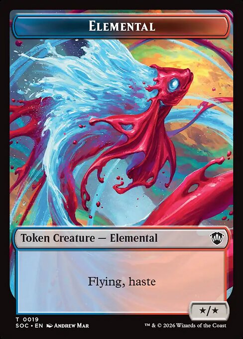 Elemental Token - Outlaws of Thunder Junction