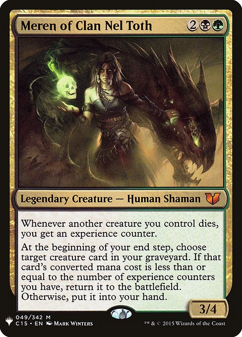 Meren of Clan Nel Toth - The List Reprints