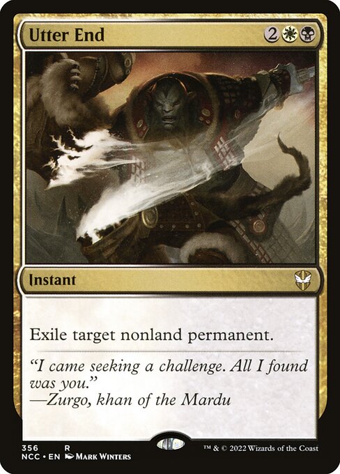 Utter End - Commander: Streets of New Capenna