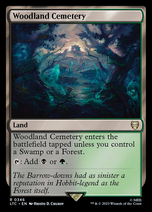 Woodland Cemetery - Commander: The Lord of the Rings: Tales of Middle-earth
