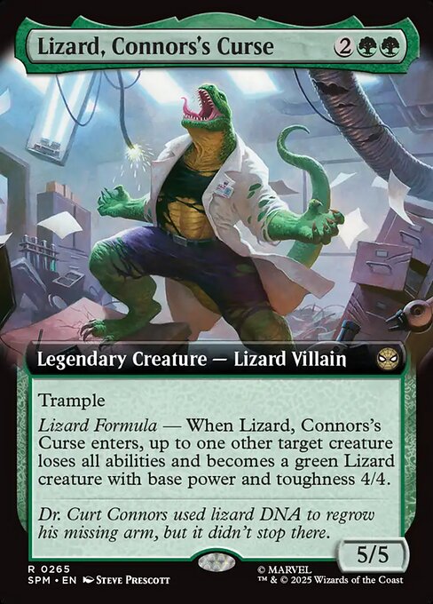 Lizard, Connors's Curse (Extended Art) - Marvel's Spider-Man