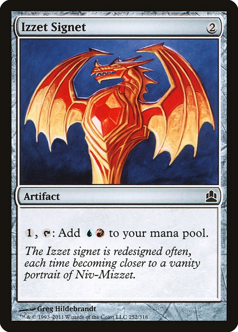 Izzet Signet - Commander