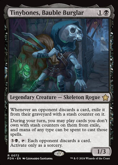 Tinybones, Bauble Burglar - Foundations