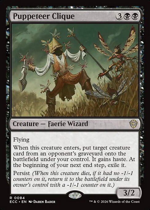 Puppeteer Clique - Commander: Lorwyn Eclipsed