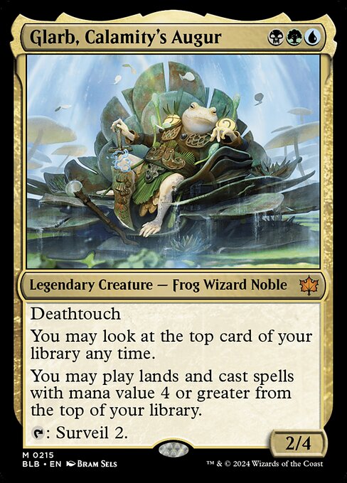 Glarb, Calamity's Augur - Bloomburrow