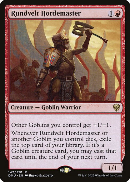 Rundvelt Hordemaster - Dominaria United