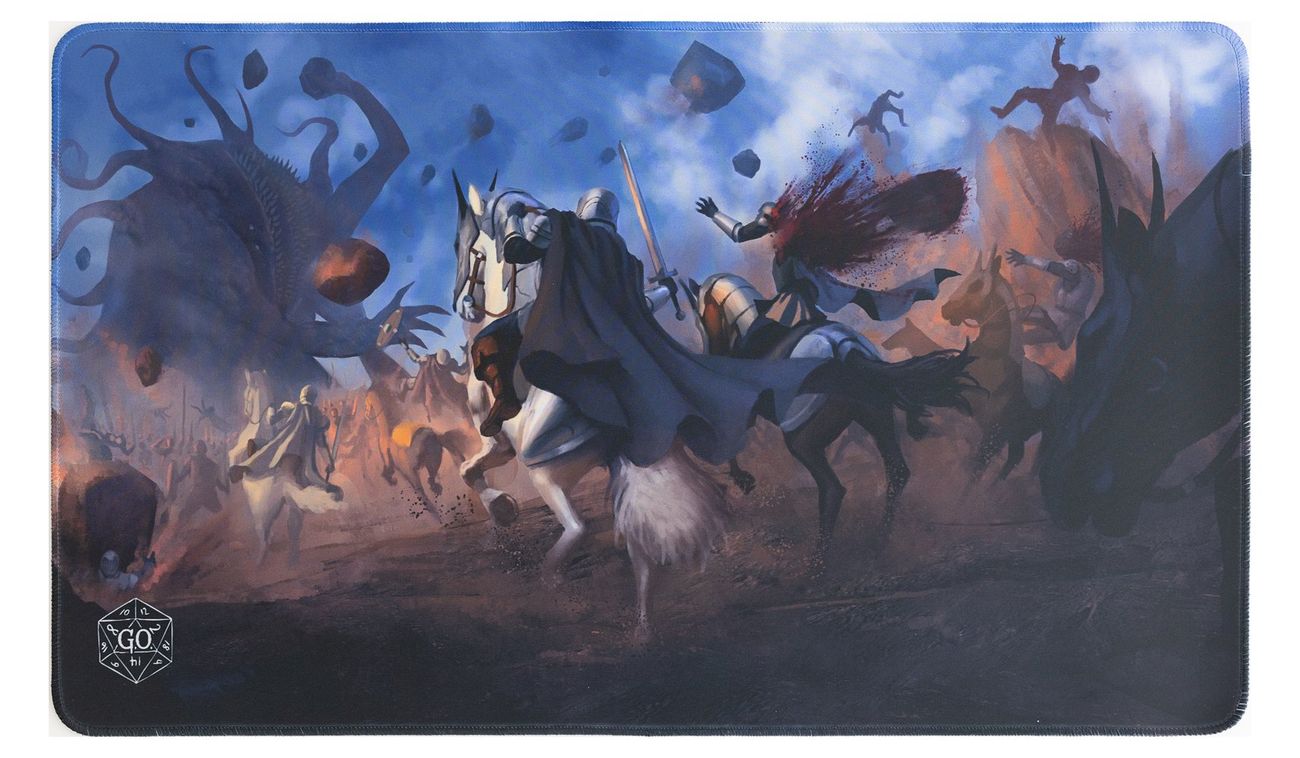 Warrior Tokens playmat